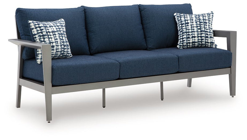 Gali Outdoor Sofa/Chairs/Table Set (Set of 4) - Coastal Roots Furniture (Courtenay, BC)