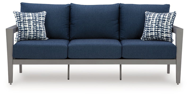 Gali Outdoor Sofa/Chairs/Table Set (Set of 4) - Coastal Roots Furniture (Courtenay, BC)