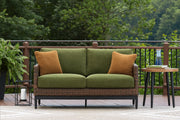 Horizon Hall Outdoor Loveseat with Cushion - Coastal Roots Furniture (Courtenay, BC)
