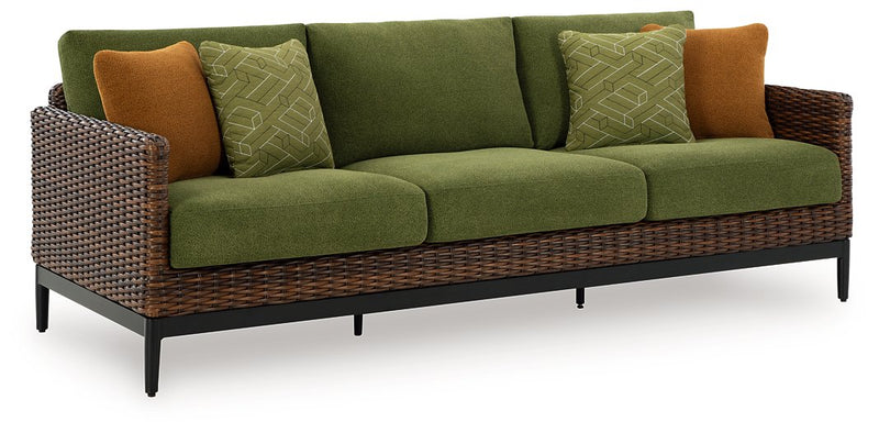 Horizon Hall Outdoor Sofa with Cushion - Coastal Roots Furniture (Courtenay, BC)
