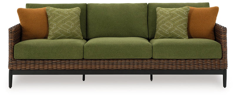 Horizon Hall Outdoor Sofa with Cushion - Coastal Roots Furniture (Courtenay, BC)