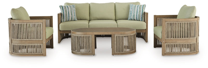 Serena Shores Outdoor Seating Set - Coastal Roots Furniture (Courtenay, BC)