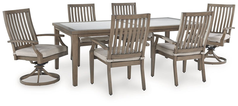Rainier Ranch Outdoor Dining Package - Coastal Roots Furniture (Courtenay, BC)