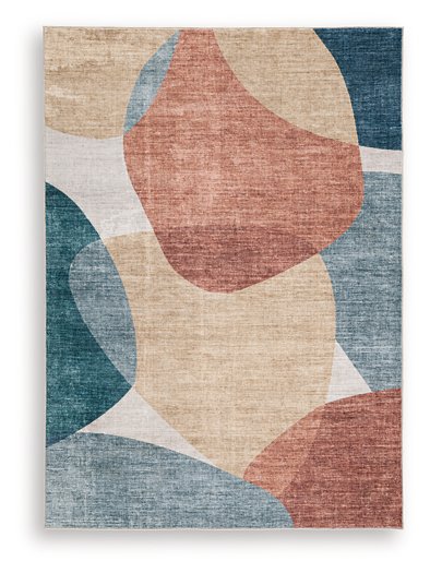 Chanleigh Washable 5' x 7' Area Rug - Coastal Roots Furniture (Courtenay, BC)