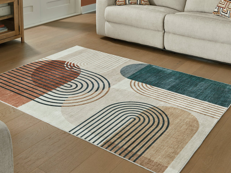 Farrendale Washable Area Rug - Coastal Roots Furniture (Courtenay, BC)