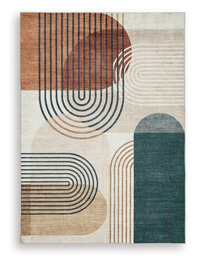 Farrendale Washable Area Rug - Coastal Roots Furniture (Courtenay, BC)