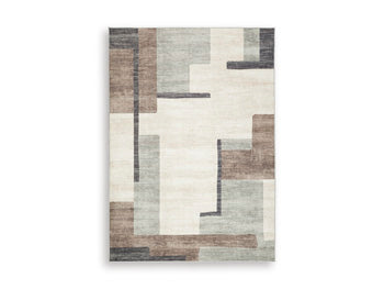 Larkport Washable Area Rug - Coastal Roots Furniture (Courtenay, BC)