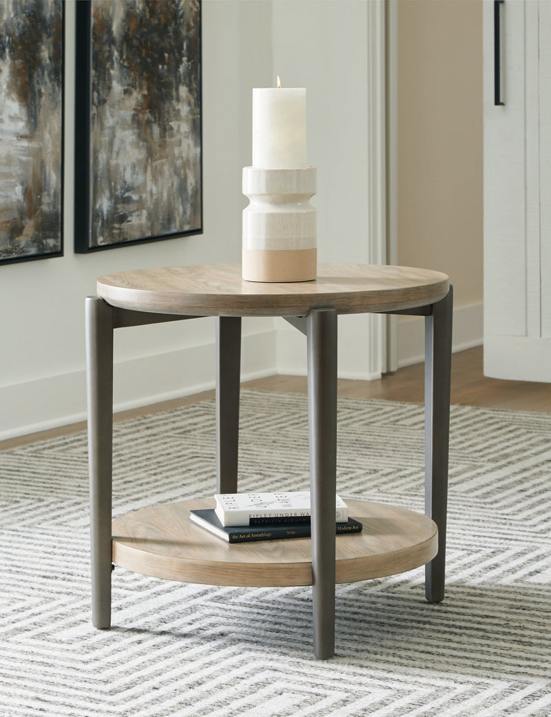 Dyonton End Table - Coastal Roots Furniture (Courtenay, BC)