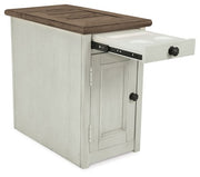 Bolanburg Chairside End Table with USB Ports & Outlets - Coastal Roots Furniture (Courtenay, BC)