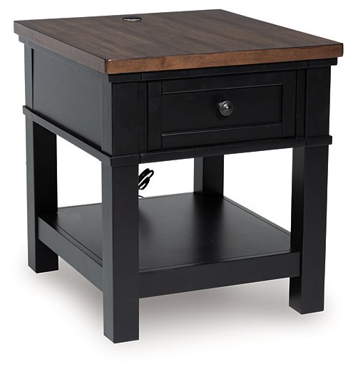 Wildenauer End Table - Coastal Roots Furniture (Courtenay, BC)