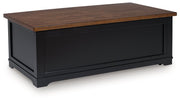 Wildenauer Lift-Top Coffee Table - Coastal Roots Furniture (Courtenay, BC)