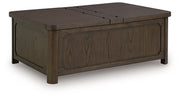 Breckington Coffee Table With Storage - Coastal Roots Furniture (Courtenay, BC)