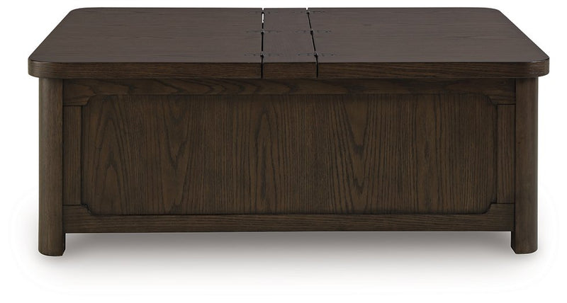 Breckington Coffee Table With Storage - Coastal Roots Furniture (Courtenay, BC)