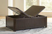 Breckington Coffee Table With Storage - Coastal Roots Furniture (Courtenay, BC)