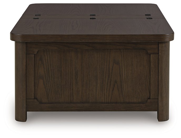 Breckington Coffee Table With Storage - Coastal Roots Furniture (Courtenay, BC)