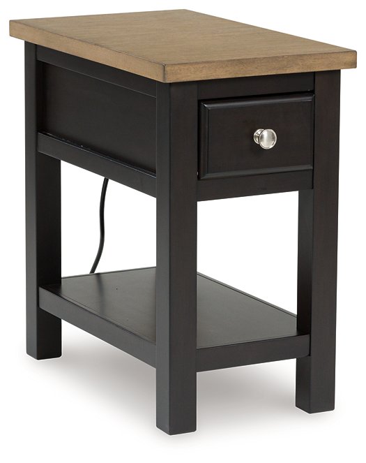 Drazmine Chairside End Table - Coastal Roots Furniture (Courtenay, BC)
