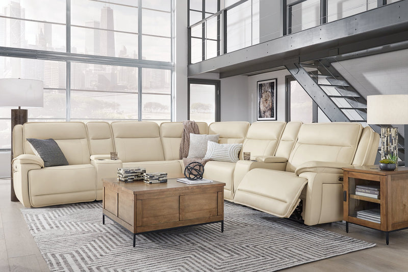 Double Deal Reclining Sectional with 2 Consoles - Coastal Roots Furniture (Courtenay, BC)