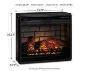 Entertainment Accessories Electric Infrared Fireplace Insert - Coastal Roots Furniture (Courtenay, BC)