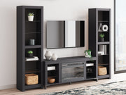 Cayberry Entertainment Center with Electric Fireplace - Coastal Roots Furniture (Courtenay, BC)