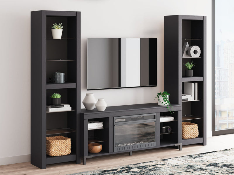 Cayberry Entertainment Center with Electric Fireplace - Coastal Roots Furniture (Courtenay, BC)