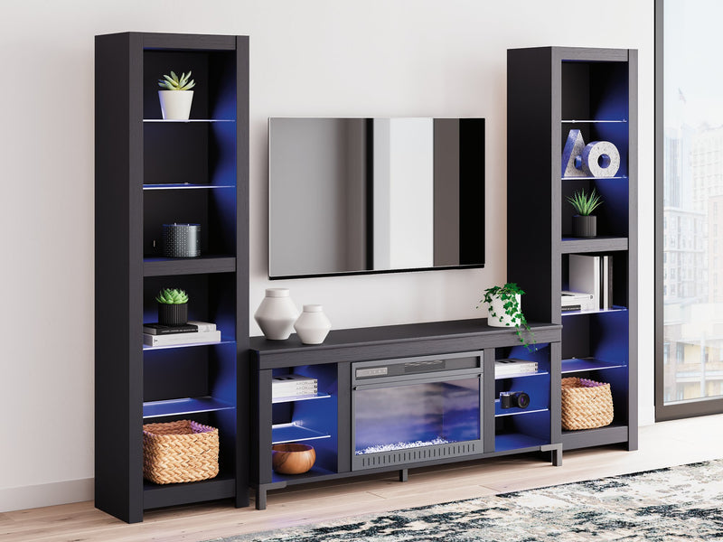 Cayberry Entertainment Center with Electric Fireplace - Coastal Roots Furniture (Courtenay, BC)