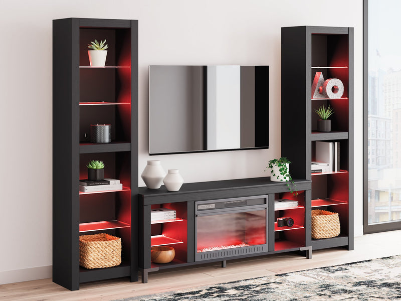 Cayberry Entertainment Center with Electric Fireplace - Coastal Roots Furniture (Courtenay, BC)