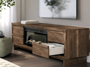 Zadilyn 72" TV Stand with Electric Fireplace - Coastal Roots Furniture (Courtenay, BC)