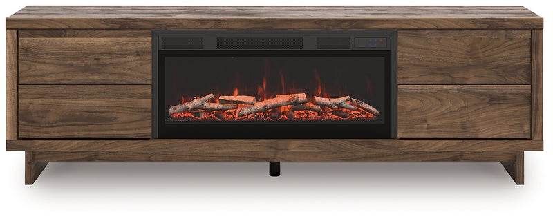 Zadilyn 72" TV Stand with Electric Fireplace - Coastal Roots Furniture (Courtenay, BC)