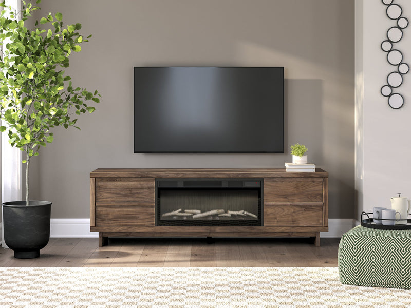 Zadilyn 72" TV Stand with Electric Fireplace - Coastal Roots Furniture (Courtenay, BC)