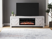 Cayboni 71" TV Stand with Electric Fireplace - Coastal Roots Furniture (Courtenay, BC)