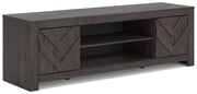 Cayboni 71" TV Stand with Electric Fireplace - Coastal Roots Furniture (Courtenay, BC)