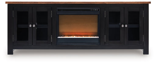 Wildenauer 76" TV Stand with Electric Fireplace - Coastal Roots Furniture (Courtenay, BC)