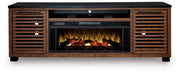 Kallari 84" TV Stand with Electric Fireplace - Coastal Roots Furniture (Courtenay, BC)