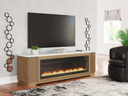 Camdill 80" TV Stand with Electric Fireplace - Coastal Roots Furniture (Courtenay, BC)