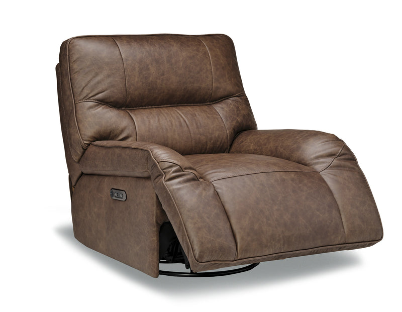 Stylus Sofas VENICE SWIVEL-GLIDER RECLINER W/POWER
