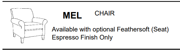 Stylus Sofas MEL CHAIR