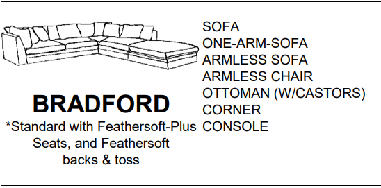 Stylus Sofas BRADFORD CORNER