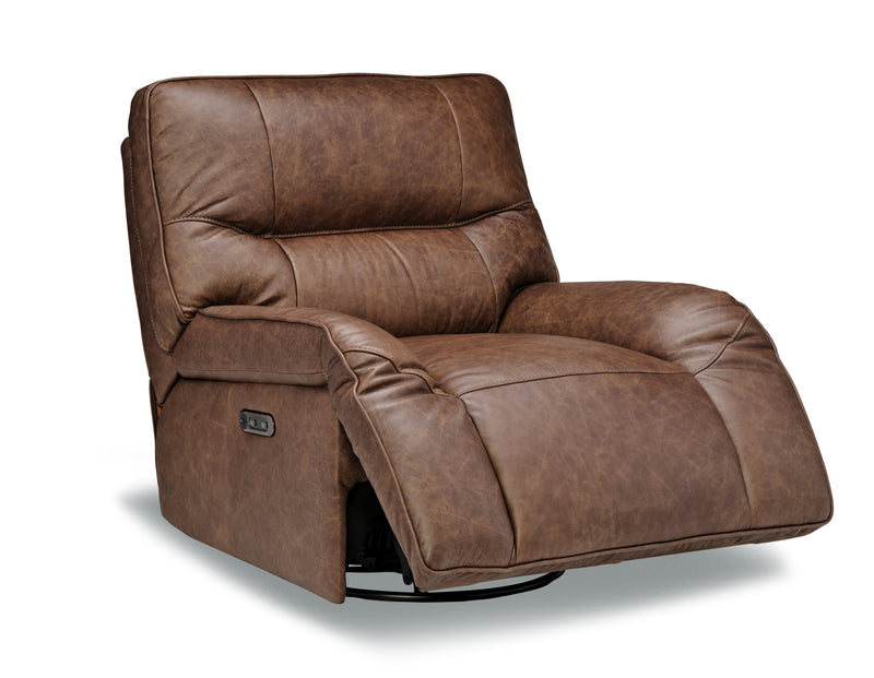 Stylus Sofas VENICE SWIVEL-GLIDER RECLINER W/POWER