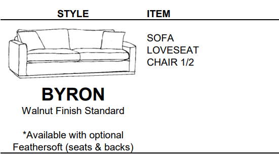 Stylus Sofas BYRON CHAIR 1/2