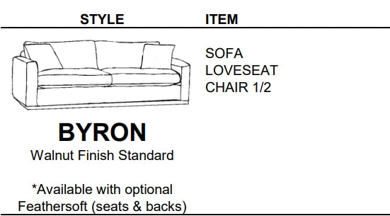 Stylus Sofas BYRON SOFA
